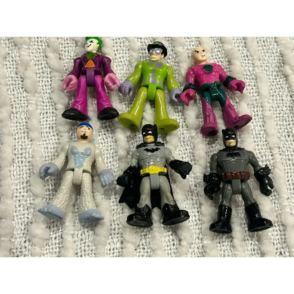 Batman Imaginext Figures Joker, Riddler Lot Of 9 Misc‎ Lot